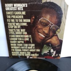 Discos de vinilo: *BOBBY WOMACK'S, USA, GREATEST HITS, UNITED ARTISTS, 1973 A2