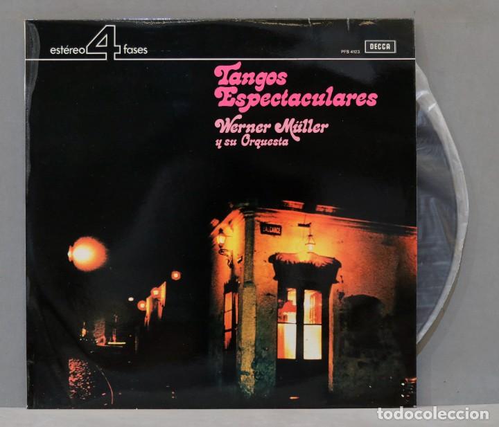 Discos de vinilo: LP. WERNER MULLER Y SU ORQUESTA. TANGOS ESPECTACULARES - Foto 1