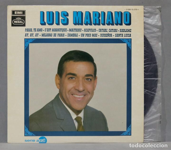 Discos de vinilo: LP. LUIS MARIANO. PARIS, TE AMO - Foto 1