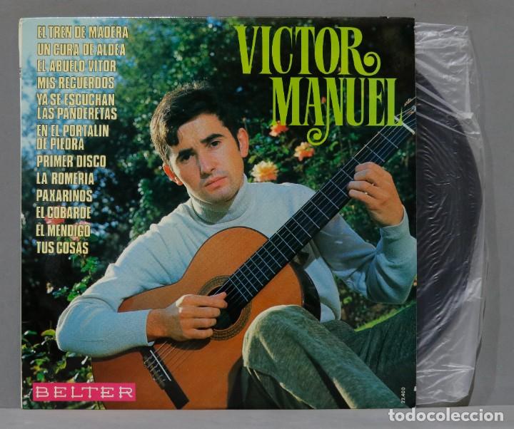 Discos de vinilo: LP. VICTOR MANUEL. EL TREN DE MADERA - Foto 1