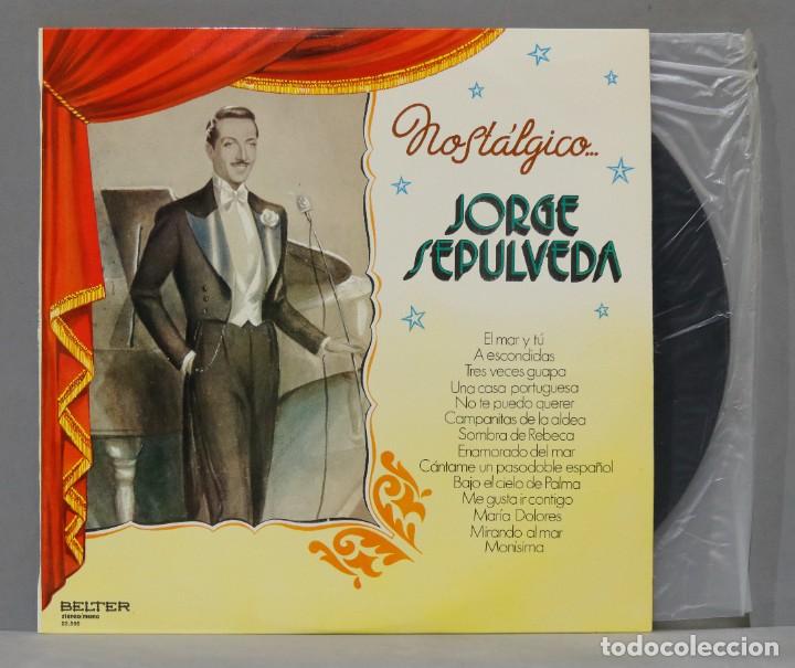 Discos de vinilo: LP. JORGE SEPULVEDA. NOSTALGICO - Foto 1