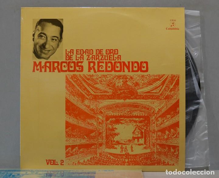 Discos de vinilo: 2 LP. MARCOS REDONDO. LA EDAD DE ORO DE LA ZARZUELA - Foto 6