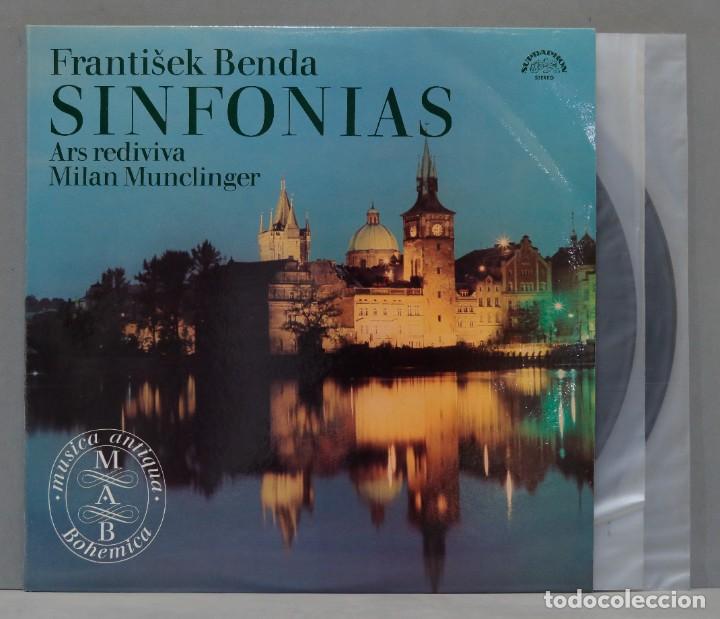 Dischi in vinile: 2 LP. SINFON&Iacute;AS. ANTON&Iacute;N BENDA
