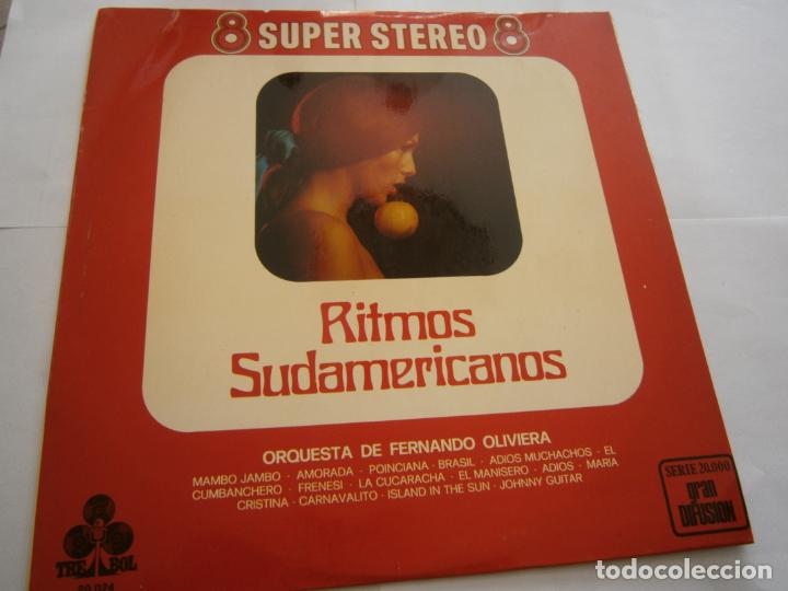 Vinyl-Schallplatten: ANTIGUO DISCO LP VINILO - RITMOS SUDAMERICANOS - ORQUESTA DE FERNANDO DE OLIVIERA - D2