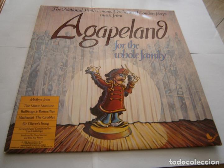 Discos de vinil: ANTIGUO DISCO LP VINILO - AGAPELAND - D2