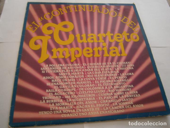 Discos de vinilo: ANTIGUO DISCO LP VINILO - CUARTETO IMPERIAL - D1 - Foto 1