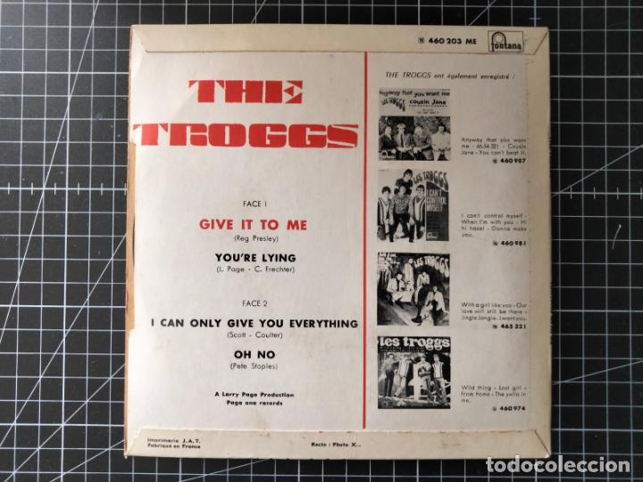 Discos de vinilo: The Troggs. Give It To Me. - Foto 2 - 290759413