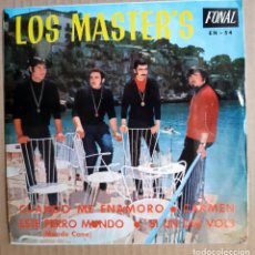 Discos de vinilo: LOS MASTER'S - RARO EP DE 1968. Lote 290811048
