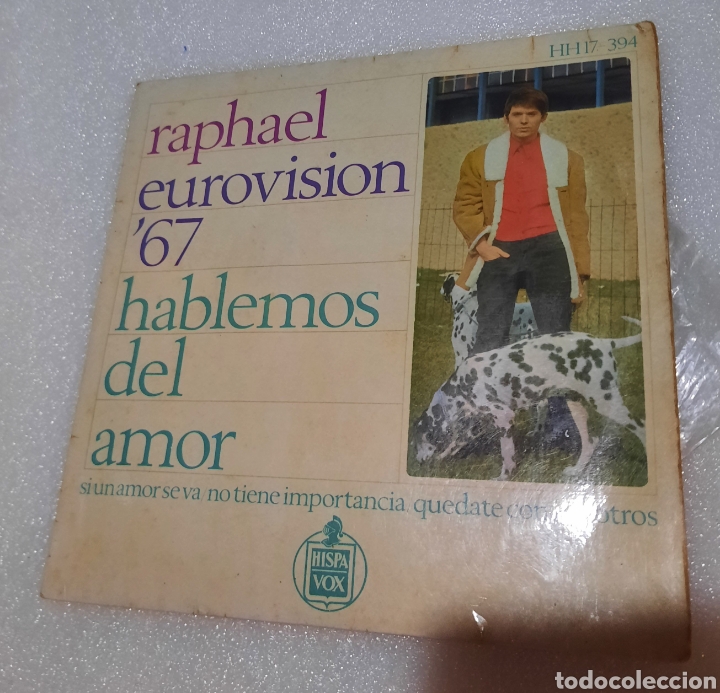 RAPHAEL - EUROVISION 67 / HABLEMOS DEL AMOR + 3 (Música - Discos de Vinilo - EPs - Festival de Eurovisión	)