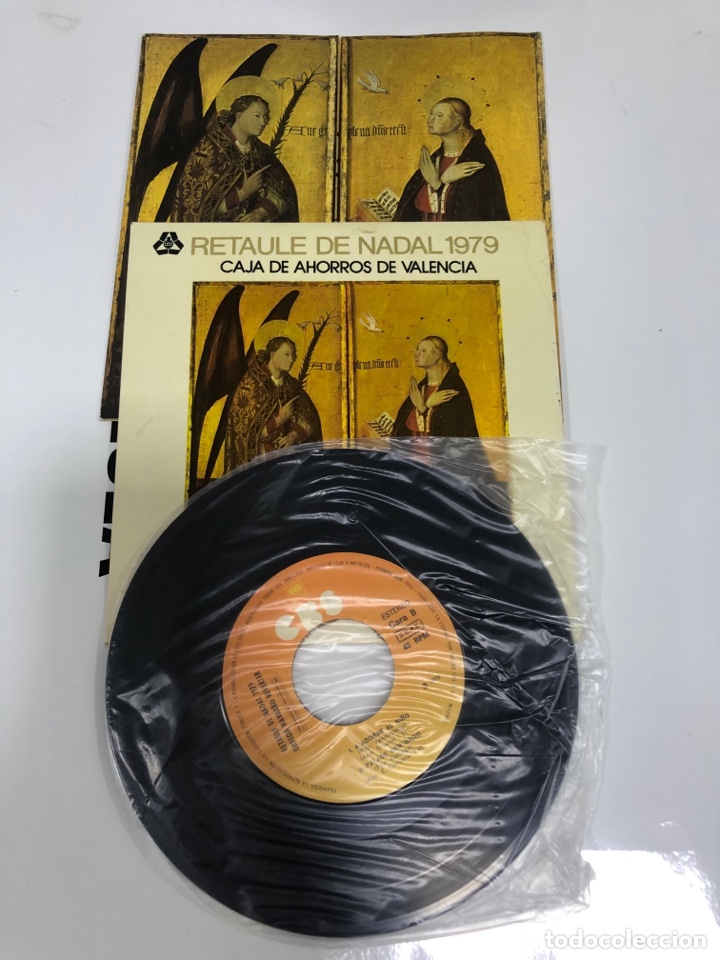 Discos de vinilo: Disco Vinilo single &ldquo; Retaule de Nadal&rdquo; 1979 - Foto 1