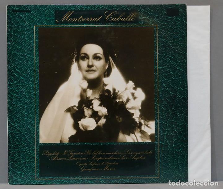 Discos de vinilo: LP. MONTSERRAT CABALLE. RIGOLETTO - Foto 1