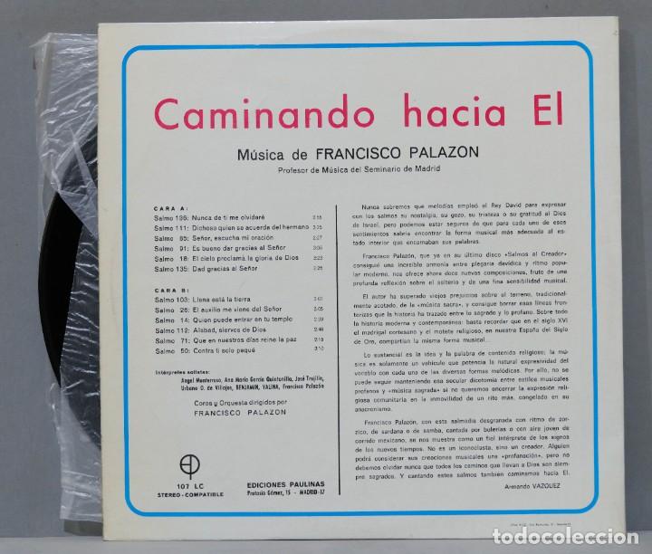 Discos de vinilo: LP. CAMINANDO HACIA EL. PALAZON - Foto 2