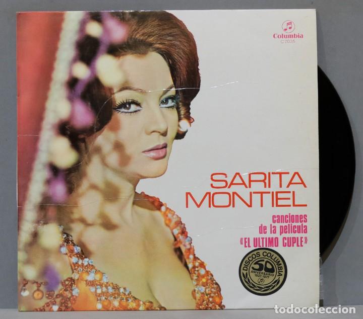 Discos de vinilo: LP. SARITA MONTIEL. EL ULTIMO CUPLE - Foto 1
