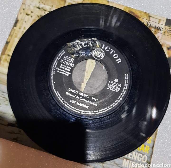 Discos de vinilo: LOS MARTINS - DEJADNOS COLABORAR - Foto 2