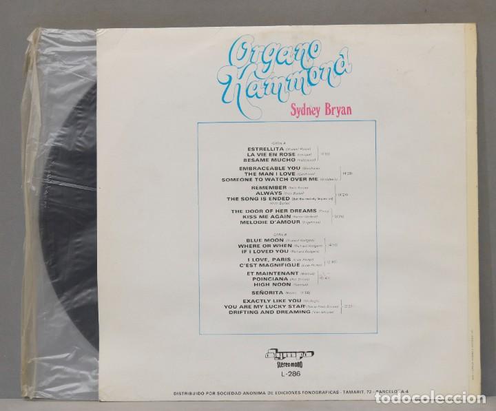 Discos de vinilo: LP. ORGANO HAMMOND - Foto 2