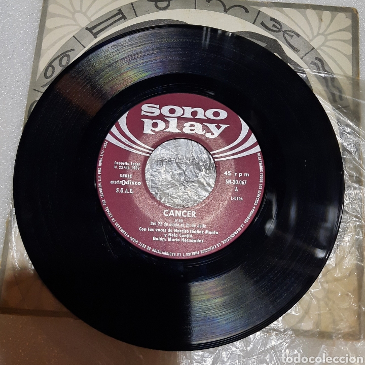 Discos de vinilo: HOROSCOPOS . CANCER - Foto 2