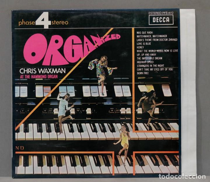 Discos de vinilo: LP. CHRIS WAXMAN. ORGANIZED - Foto 1
