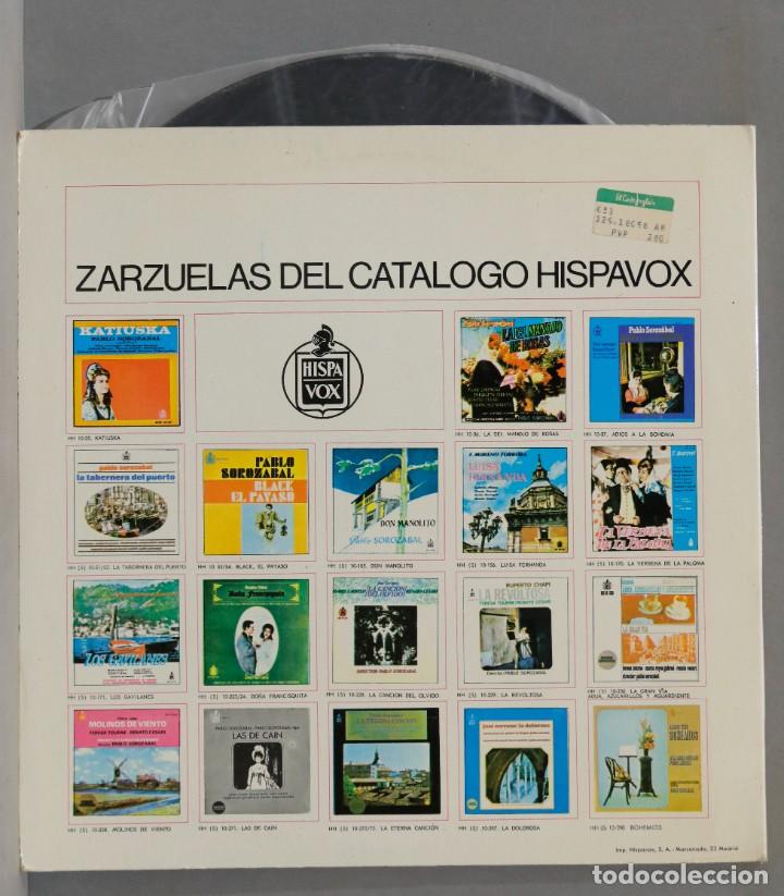 Discos de vinilo: LP. LA DEL MANOJO DE ROSAS. PABLO SOROZABAL - Foto 2