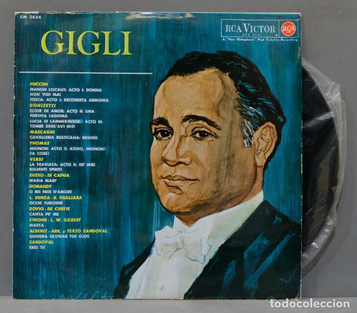 Discos de vinilo: LP. GIGLI. PUCCINI - Foto 1