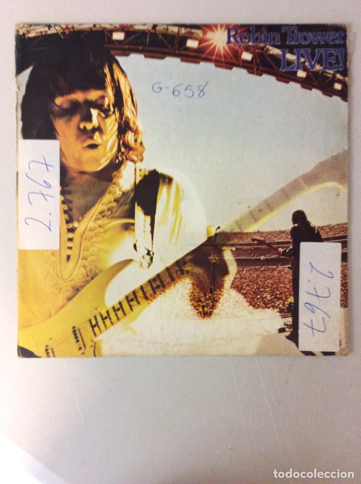 Discos de vinilo: Robin Trower. Live! - Foto 1