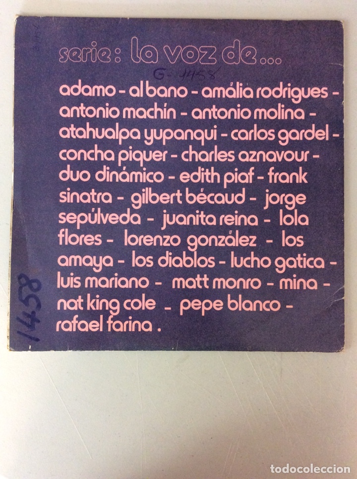 Discos de vinilo: La voz de... Luis Aguile. Doble LP. Dos discos - Foto 2