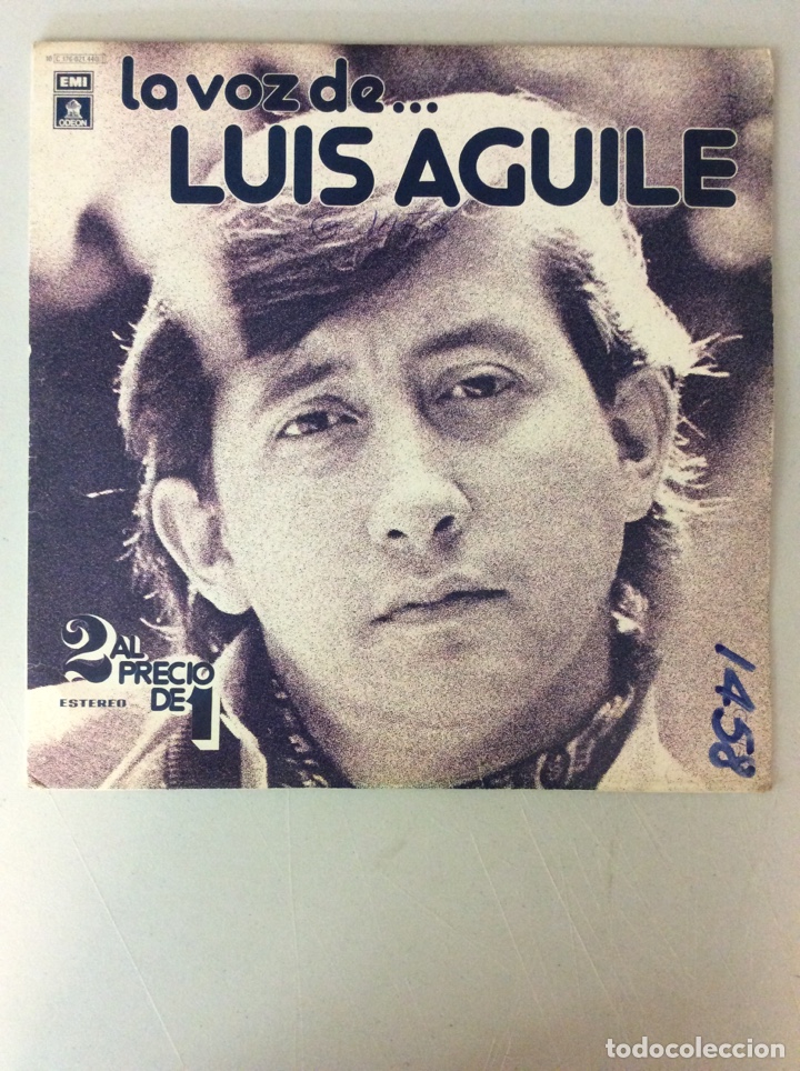 Discos de vinilo: La voz de... Luis Aguile. Doble LP. Dos discos - Foto 1