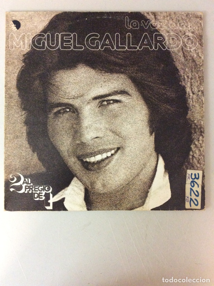 Discos de vinilo: La voz de... Miguel Gallardo. Doble LP. Dos discos - Foto 1