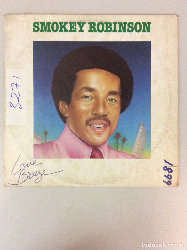 Discos de vinilo: Smokey Robinson. Love Breeze - Foto 1