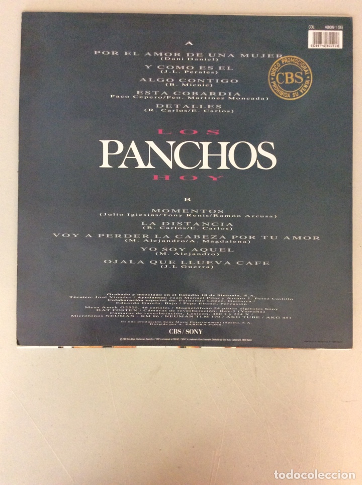 Discos de vinilo: Los Panchos. Hoy. - Foto 2
