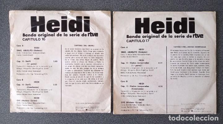 Discos de vinilo: Lote vinilos singles Heidi - Foto 3
