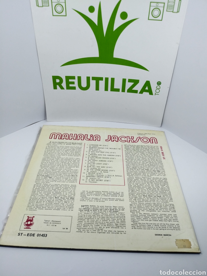 Discos de vinilo: Mahalia Jackson - Foto 3