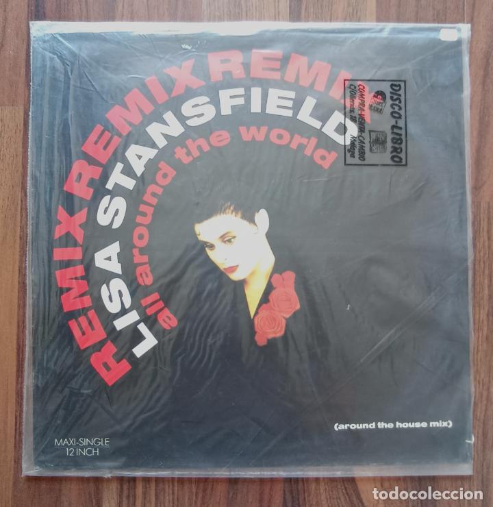Discos de vinilo: MAXI SINGLE LISA STANSFIELD - ALL AROUND THE WORLD - Foto 3