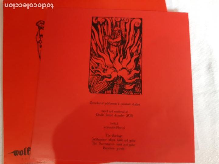 Discos de vinilo: INCINERATOR -HUMAN GARBAGE- (2014) SINGLE 7&rdquo; - Foto 5