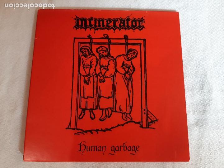 Discos de vinilo: INCINERATOR -HUMAN GARBAGE- (2014) SINGLE 7&rdquo; - Foto 1