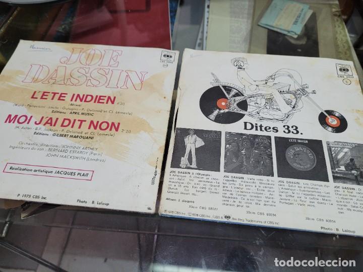 Discos de vinilo: ANTIGUOS SINGLES JOE DASSIN CBS - Foto 2
