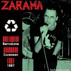 Discos de vinilo: ZARAMA ‎- BARCELONA ZUZENEAN 1987 LP 2021 -NUEVO - PUNK ROCK. Lote 290965653