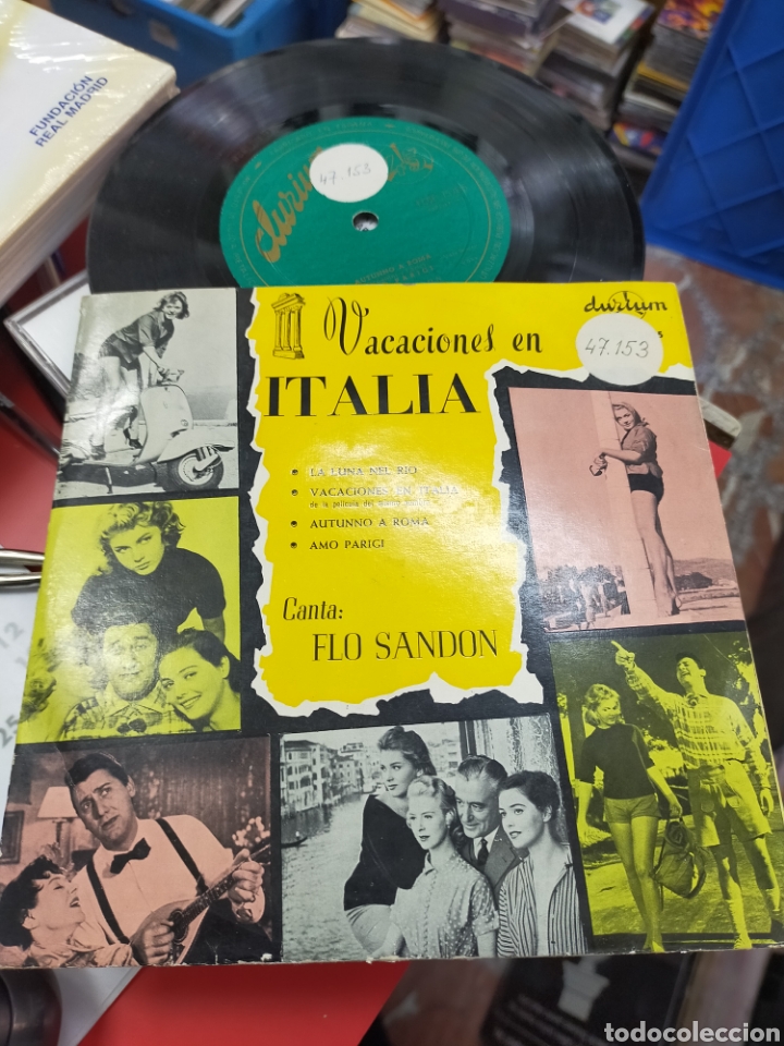 Discos de vinilo: Flo sandon ep vacaciones en Italia Espa&ntilde;a