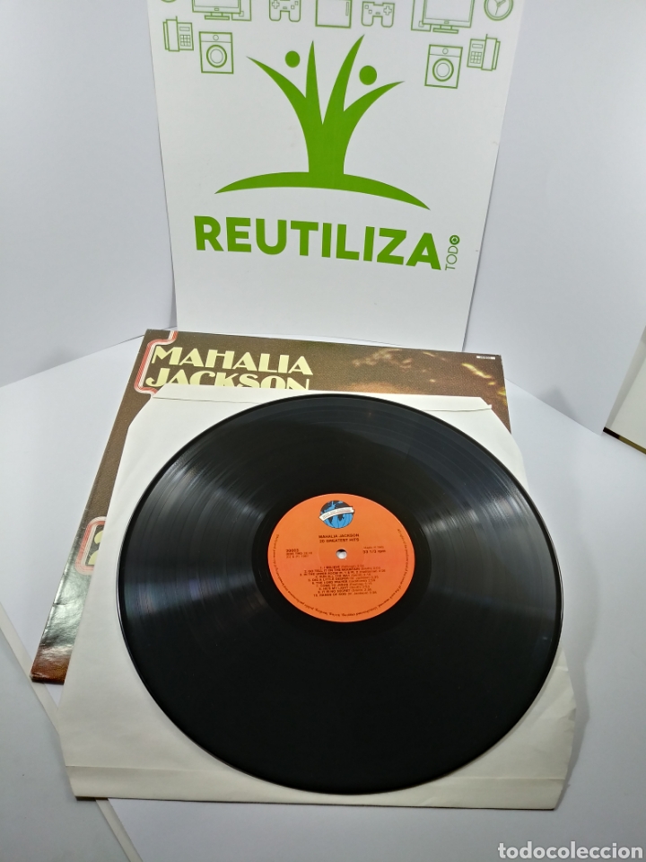 Discos de vinilo: Vinilo Mahalia Jackson 20 Greatest hits - Foto 3
