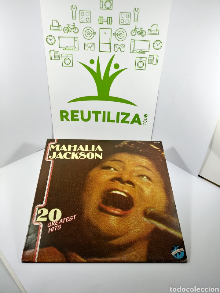 Discos de vinilo: Vinilo Mahalia Jackson 20 Greatest hits - Foto 1