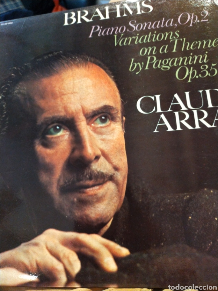 Discos de vinilo: CLAUDIO ARRAU BRAHMS PIANO SONATA VINILO - Foto 1