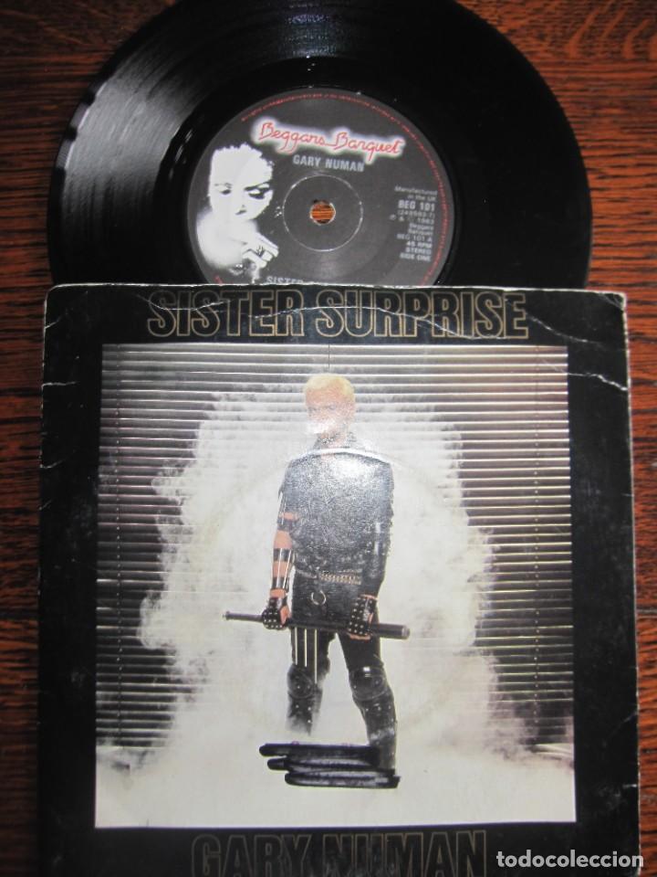 Discos de vinilo: GARY NUMAN `Sister Surprise` - Foto 1
