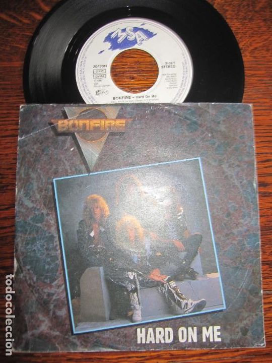 Discos de vinilo: BONFIRE `Hard on me` - Foto 1