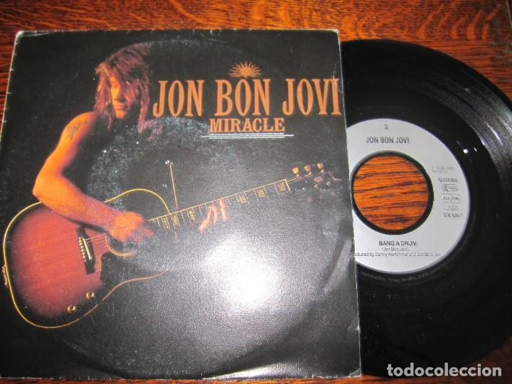 Discos de vinilo: JON BON JOVI `Miracle` 1990 - Foto 1