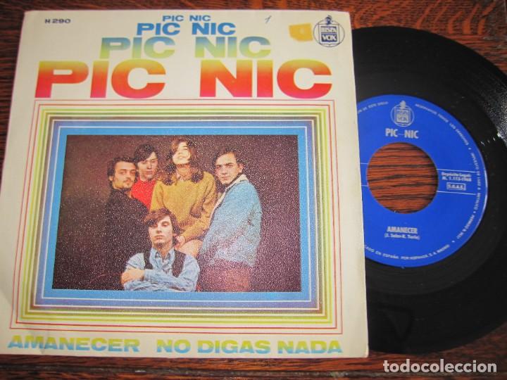 Discos de vinilo: PIC-NIC `Amanecer` 1968 - Foto 1