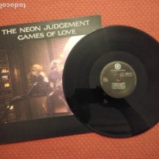 Discos de vinilo: THE NEON JUDGEMENT - GAMES OF LOVE A PLAY IT AGAIN SAM MADE IN HOLLAND. Lote 291051683