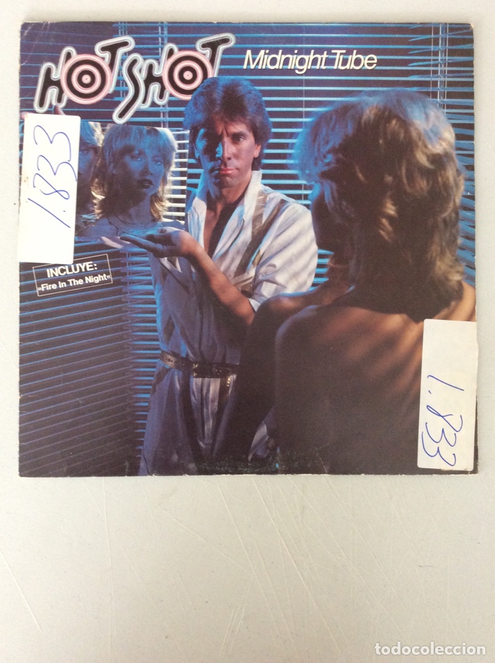 Discos de vinilo: Hot Shot. Midnight tube. - Foto 1
