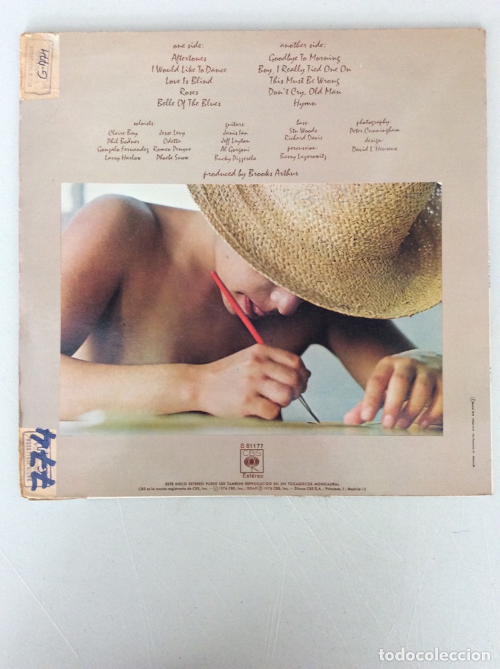 Discos de vinilo: Janis Ian. Aftertones. - Foto 2
