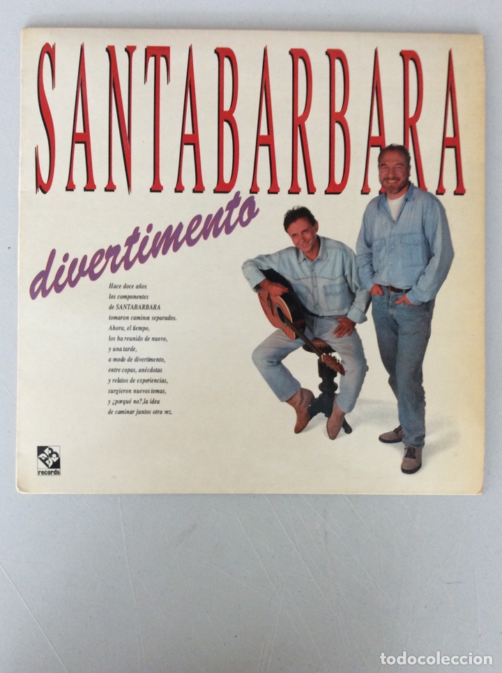 Discos de vinilo: Santab&aacute;rbara. Divertimento - Foto 1