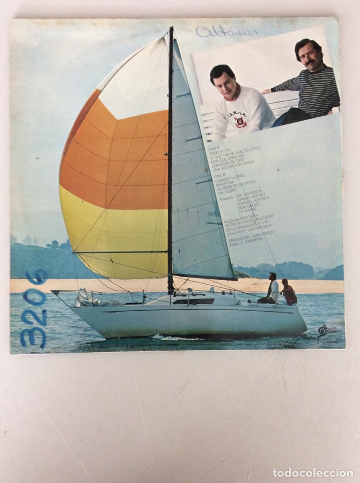 Discos de vinilo: Altamar. Todo es t&uacute; - Foto 2