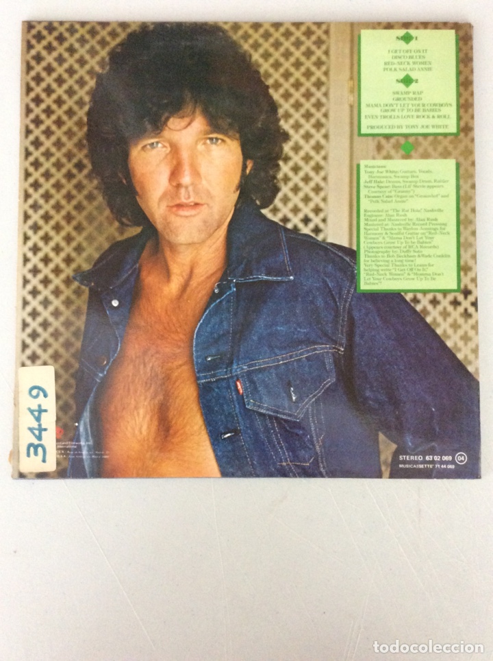 Discos de vinilo: Tony Joe White. The real thang - Foto 2